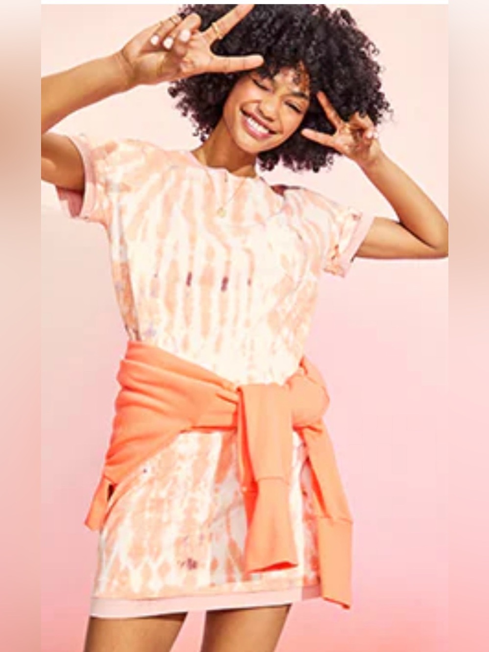 NWT OLD NAVY TIE DYE T SHIRT DRESS